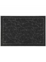 Коврик грязезащитный влаговпитывающий, 40х60 см, серый, Natverk, 93687