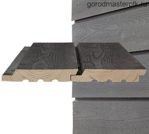 Скандинавская фасадная доска UYW 20х145х6000 мм, сухая тонкопиленная, хвоя, сорт АВ (S=0.81 м2), ворсистая