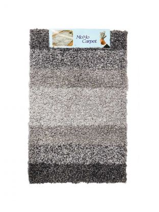 Коврик для ванной, 0.5х0.8 м, полиэстер, Y822-040, полоски яркие