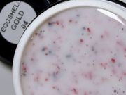 "GOLD EGGSHELL" 04 гель моделирующий с блестками