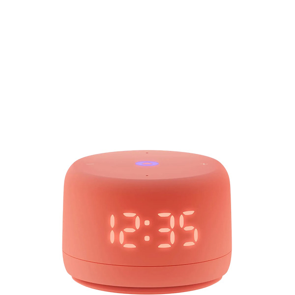 Яндекс Станция Лайт 2 с часами (оранжевый)