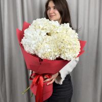 Букет из гортензий для любимой