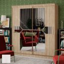 Шкаф-купе Элегант 1,5 м Сандал светлый