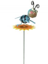 Штекер Пчелка на подсолнухе, 11х10 см, Y4-9073