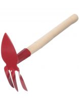 Рыхлитель-бороздовичок 3 зуб, черенок деревянный, Инструм-Агро, МКП-3-2, 011002