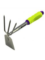Мотыжка комбинированная, сталь, 80 х 280 мм, черенок пластиковый, Palisad, Connect