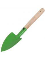 Совок посадочный узкий, рукоятка дерево