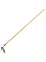 Тяпка 200х55 мм, с черенком, красная, Инструм-Агро, Суперсталь, 011019-1