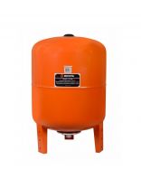 Гидроаккумулятор для насоса 1 '', 80 л, вертикальный, сталь, оранжевый, Вихрь, ГА-80В, 68/6/4