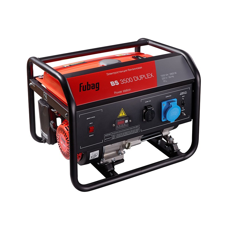 Бензиновый генератор Fubag BS 3500 Duplex