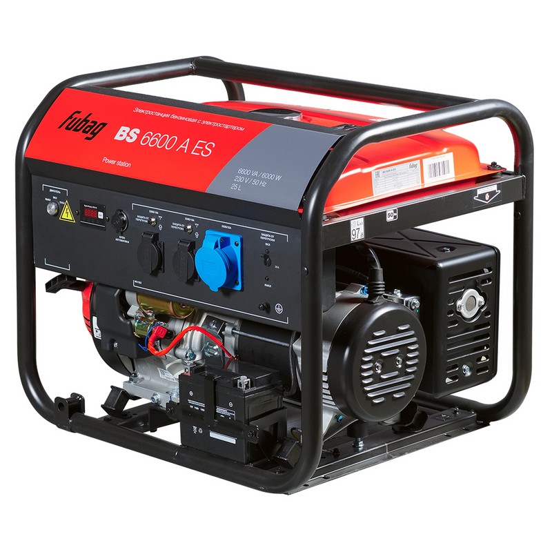 Бензиновый генератор Fubag BS 6600 A ES