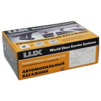 Багажник на крышу Suzuki Vitara 2015-..., без рейлингов, Lux, прямоугольные стальные дуги