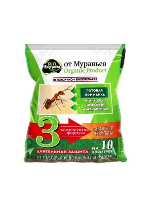 Инсектицид от муравьев, гранулы, 30 г, биологический, Biogryadka