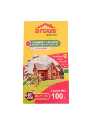 Инсектицид Garden, от муравьев и других насекомых, гранулы, 100 г, Argus