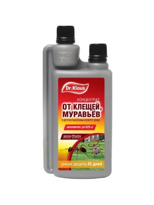 Инсектицид от муравьев, клещей, флакон, 250 мл, Dr.Klaus