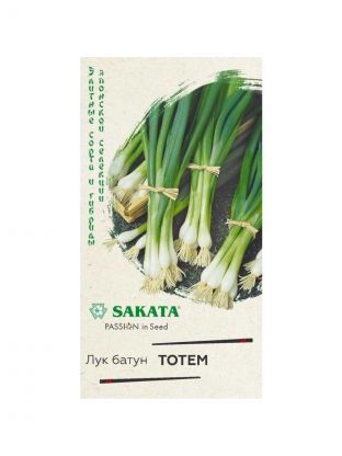 Семена Лук батун, Тотем, 0.2 г, Sakata, на зелень, цветная упаковка, Гавриш