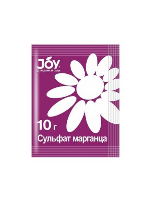 Удобрение Сульфат Марганца, для повышения урожайности, минеральное, порошок, 10 г, Joy