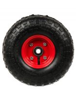 Колесо для тачки резина PR, не симметричная ступица, 4.1/3.50-4, втулка D16 мм, Mawipro