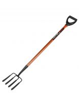 Вилы копальные, четырехрогие, черенок дюралюминиевый, Kopper Tools, ФИ.023.000