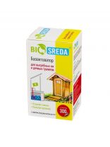 Биоактиватор для дачных туалетов и выгребных ям, Biosreda, 300 г, 12 пакетиков, 4610069880039