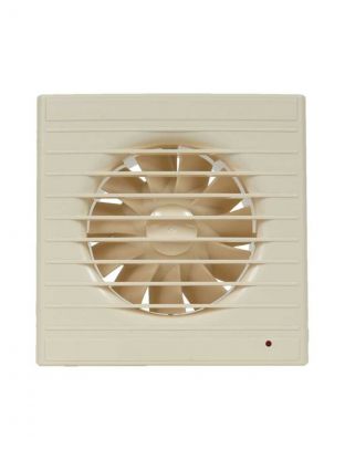 Вентилятор вытяжной настенный, Viento, установочный диаметр 100 мм, 130 м3/ч, обратный клапан, слоновая кость, ВИЕНТО 100СК STILL ivory-B