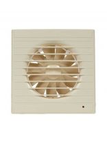 Вентилятор вытяжной настенный, выключатель, Viento, установочный диаметр 125 мм, 240 м3/ч, слоновая кость, 125СВ STILL ivory