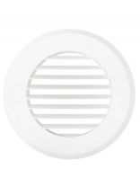 Диффузор вентиляционный пластик, установочный диаметр 100 мм, с фланцем d145 мм, Event, 145/100КР