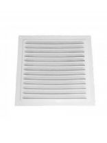 Решетка вентиляционная металл, 120х120 мм, эмалированная, Viento, РМ1212