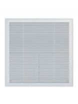 Решетка вентиляционная пластик, разъемная, 300х300 мм, с сеткой, ERA