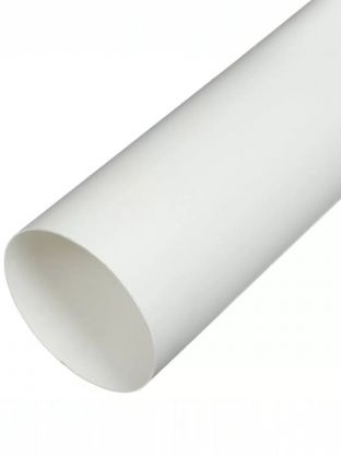 Воздуховод вентиляционый полистирол, диаметр 125 мм, круглый, 1 м, Event, 125В1