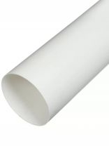 Воздуховод вентиляционый полистирол, диаметр 125 мм, круглый, 1 м, Event, 125В1