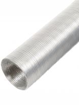 Воздуховод вентиляционый алюминий, диаметр 100 мм, круглый, гофрированный, 3 м, TDM Electric, SQ1807-0064