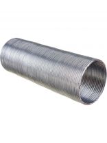 Воздуховод вентиляционый алюминий, диаметр 100 мм, круглый, гофрированный, 3 м, ERA, 10ВА