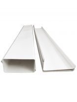 Воздуховод вентиляционый пластик, плоский, разборный, 55х110 мм, 2 м, Viento, В511ВП2 PLUS РАЗБ