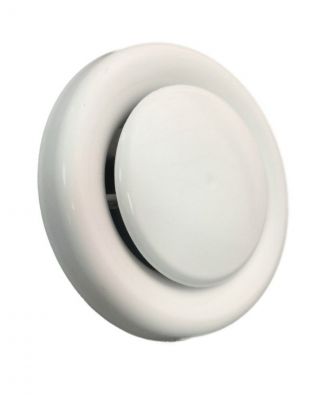 Анемостат диаметр 125 мм, с фланцем, Viento