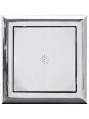 Лючок вентиляционный пластик, 150х200 мм, хром, Event, AD1520