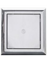 Лючок вентиляционный пластик, 150х200 мм, хром, Event, AD1520