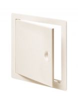 Лючок вентиляционный пластик, 150х150 мм, с ручкой, слоновая кость, Viento, ДР1515