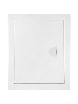 Лючок вентиляционный металл, 150х200 мм, белый, Viento, ДР1520М