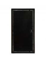 Люк-дверца ревизионная пластик, 150х300 мм, черный, Viento