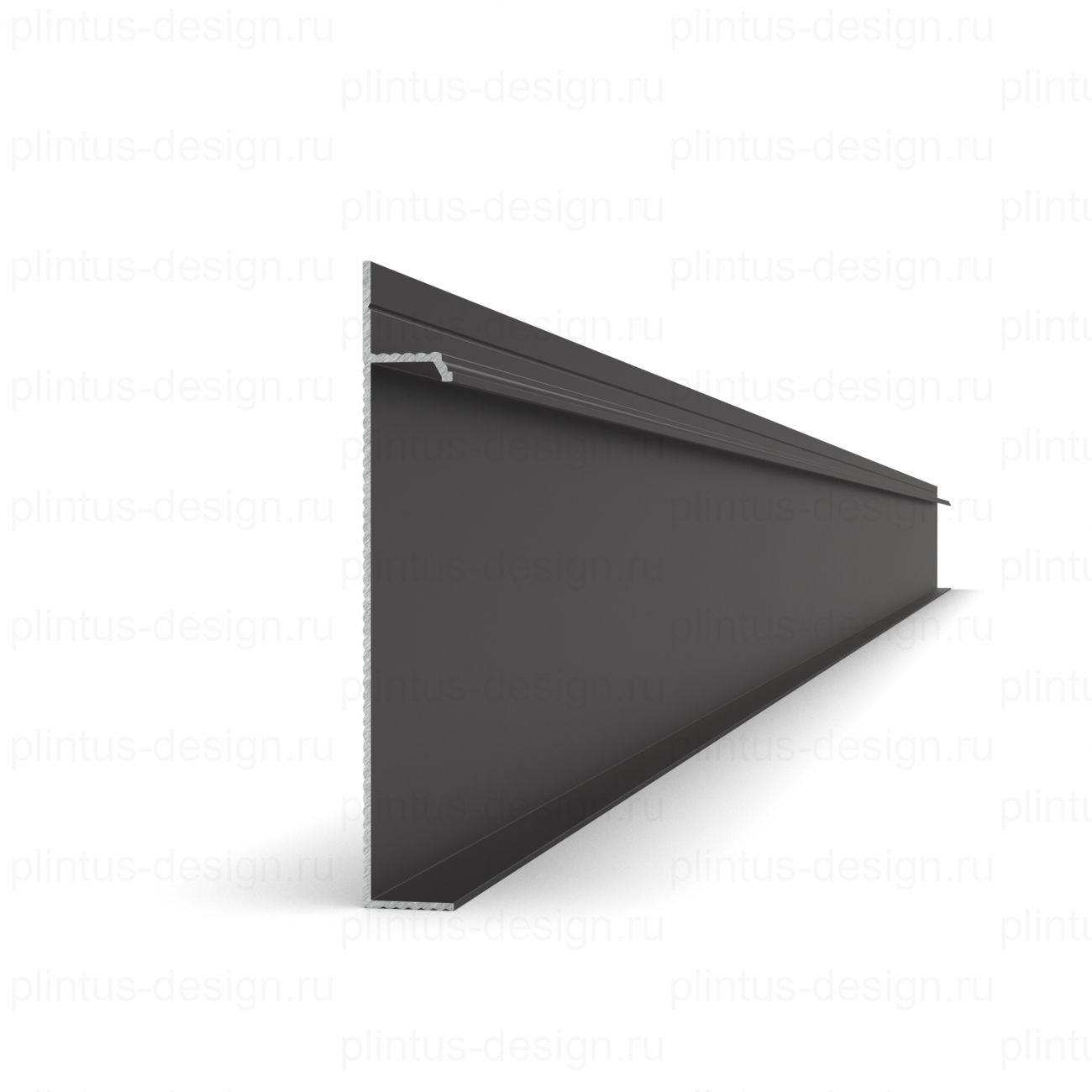 Скрытый плинтус 80 мм 9146, 3м