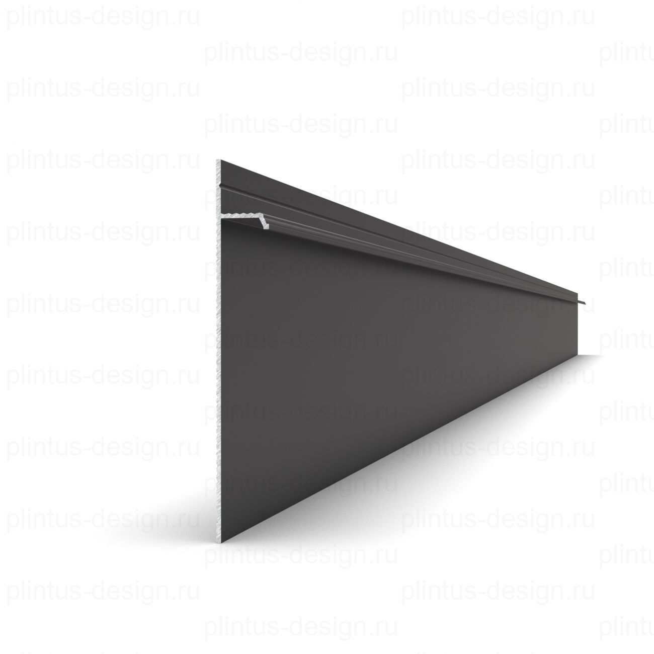 Скрытый плинтус 80 мм 9145, 3м