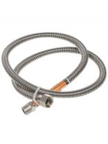 Подводка для газа 1/2''х1.2 м, г-ш, сильфон, ELKA