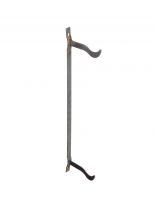 Кронштейн для чугунного радиатора, 500 мм, на полосе, СантехКреп, 1.1.1.2