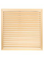 Экран для радиатора, ПВХ, 600х600 мм, бежевый, Viento