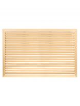 Экран для радиатора, ПВХ, 900х600 мм, бежевый, Viento