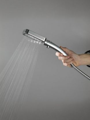 Лейка для душа, 1 режим, с усилением, Frap, F012