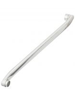 Излив смесителя для ванны, нержавеющая сталь, ИМП, S-плоский излив, 45 см, индивидуальная упаковка, ComfortFactor, 53339