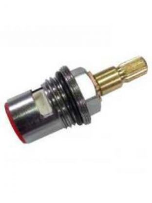 Кран-букса 1/2 '', 20 шлиц, 180 °, 2 резьбы, с керамическими вставками, синий, Gappo, G52-4