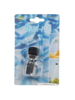 Аэратор для смесителя, 2 режима, шарнирный, индивидуальная упаковка, ComfortFactor, 51002